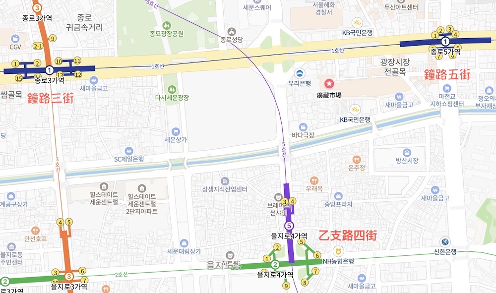 廣藏市場地圖